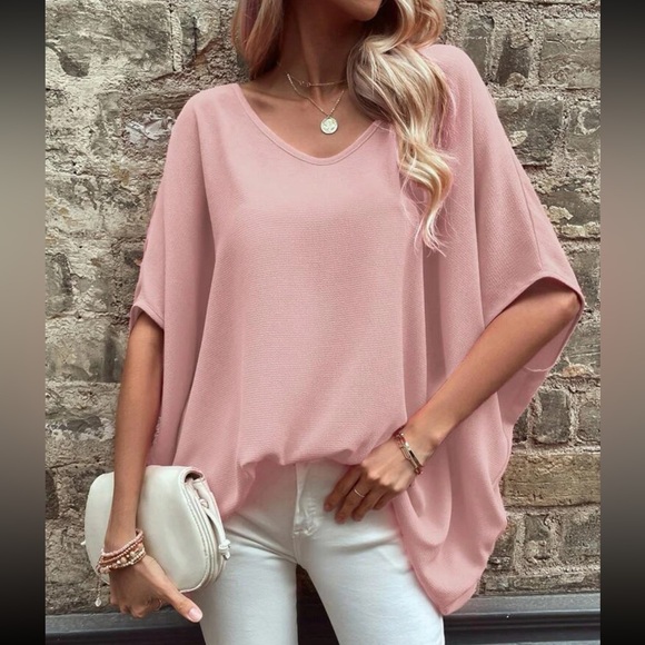 Luxe batwing sleeve blouse